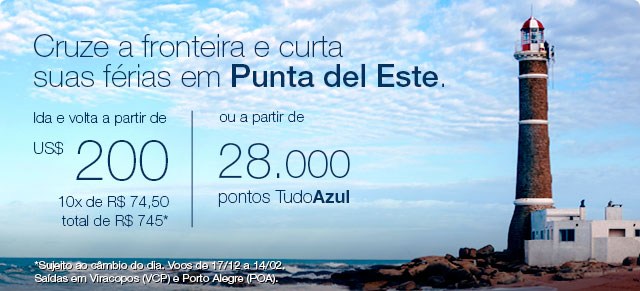 Curta suas férias em Punta del Este.