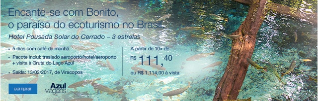 Encante-se com Bonito, o paraíso do ecoturismo no Brasil.