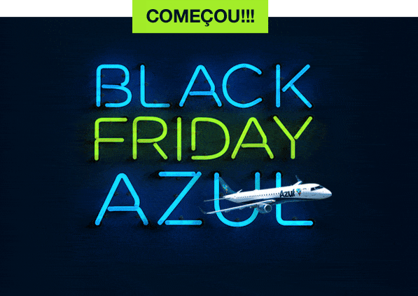 Black Friday Azul.