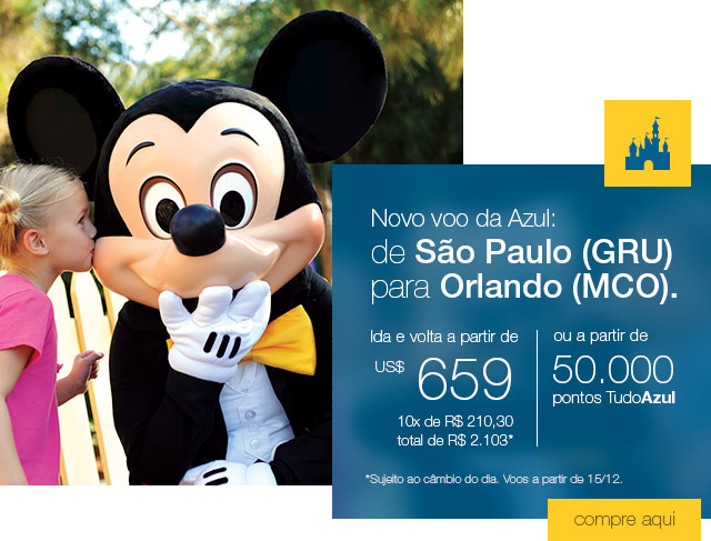 Guarulhos – Orlando a partir de US$ 659